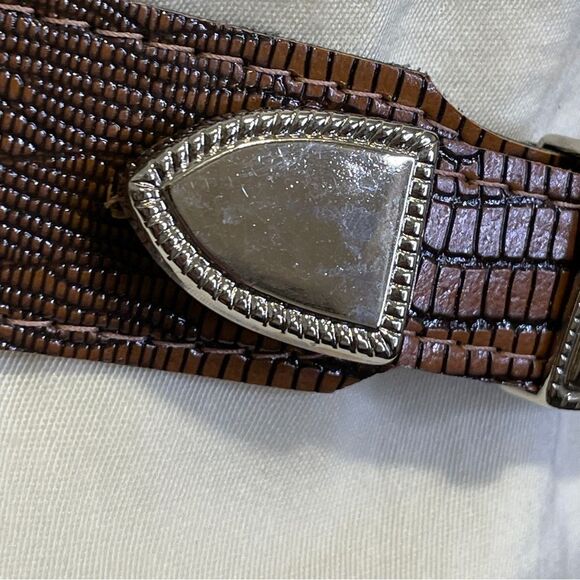 Vintage Francine Browner Midi Fringe Button Belted Wrap Skirt Cream Lt Yellow 7 - Picture 8 of 14